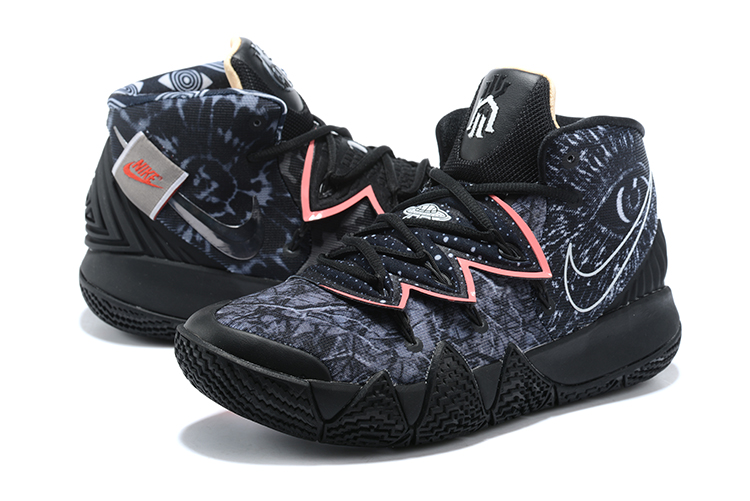 Nike Kyrie S2 Hybrid Tie-Dye Black Ink Orange Shoes